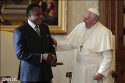 Contribución de la Iglesia en Congo y África: asistencia humanitaria, educación, seguridad: cordial audiencia del Papa a mandatario congoleño